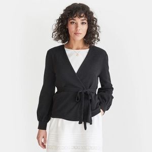 VETTA Capsule The Convertible Wrap Sweater